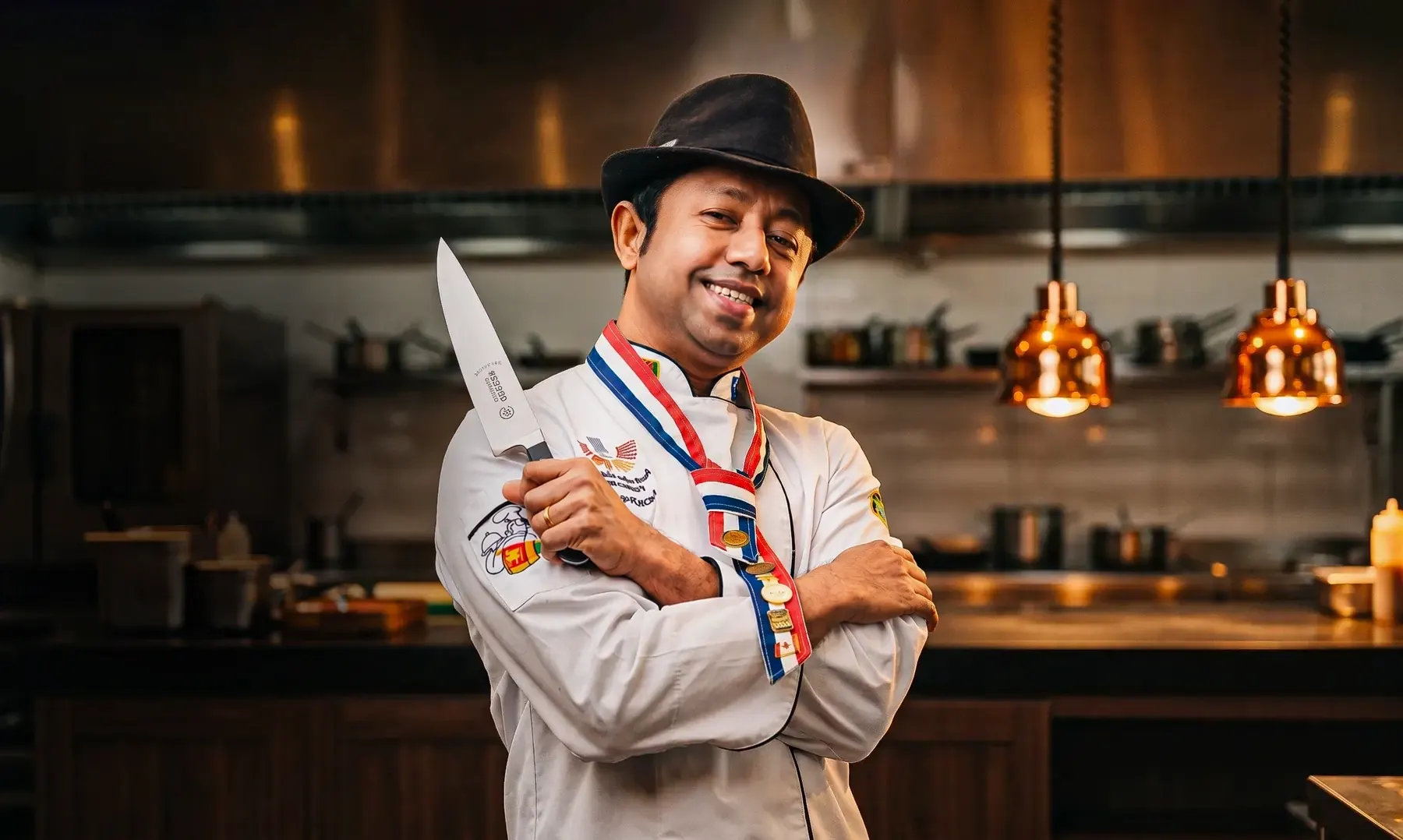 Don Sherman, the chef